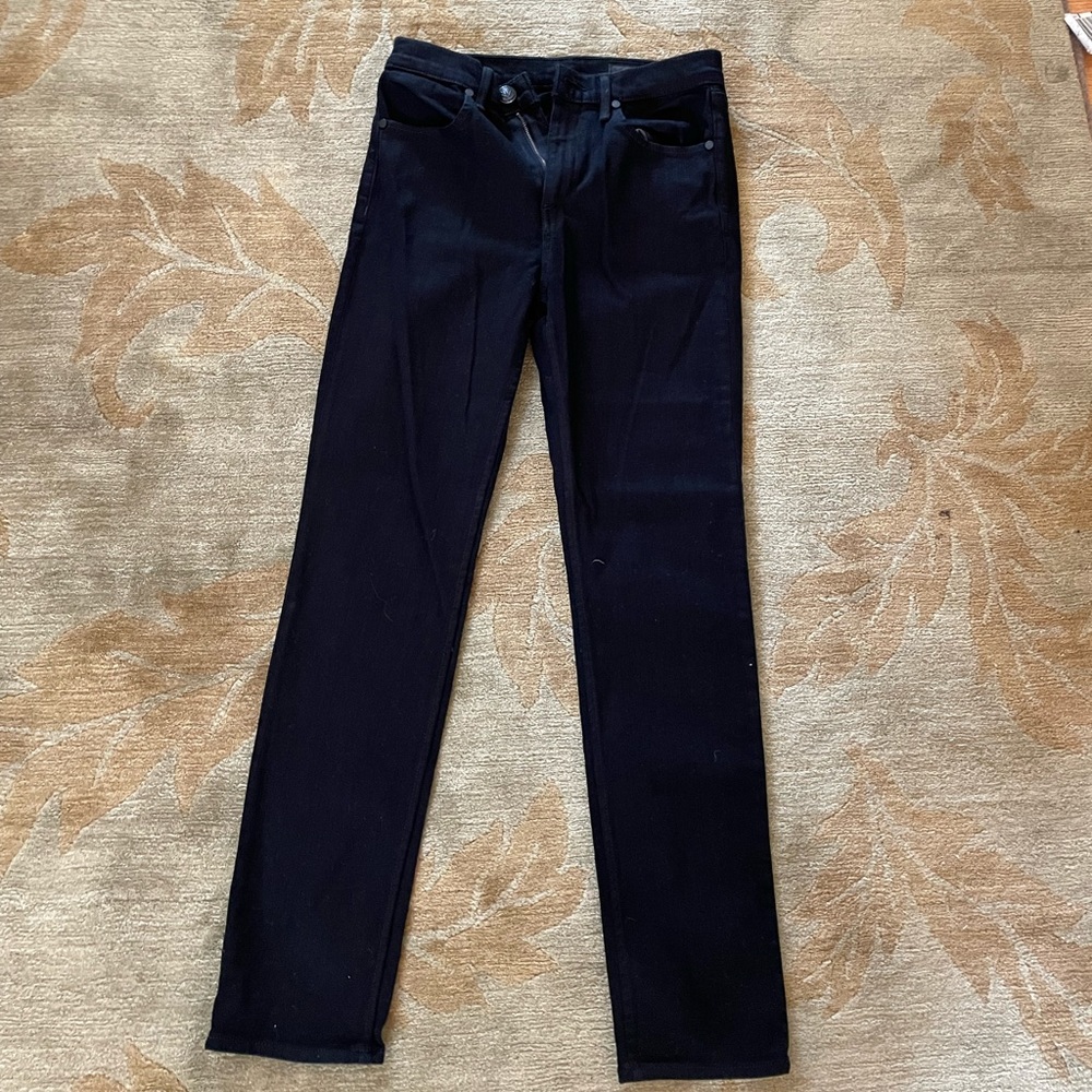 Rag & Bone Boot Cut Black Jeans size 26